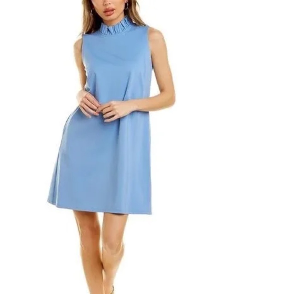 Jude Connally Blue Sleeveless Dress